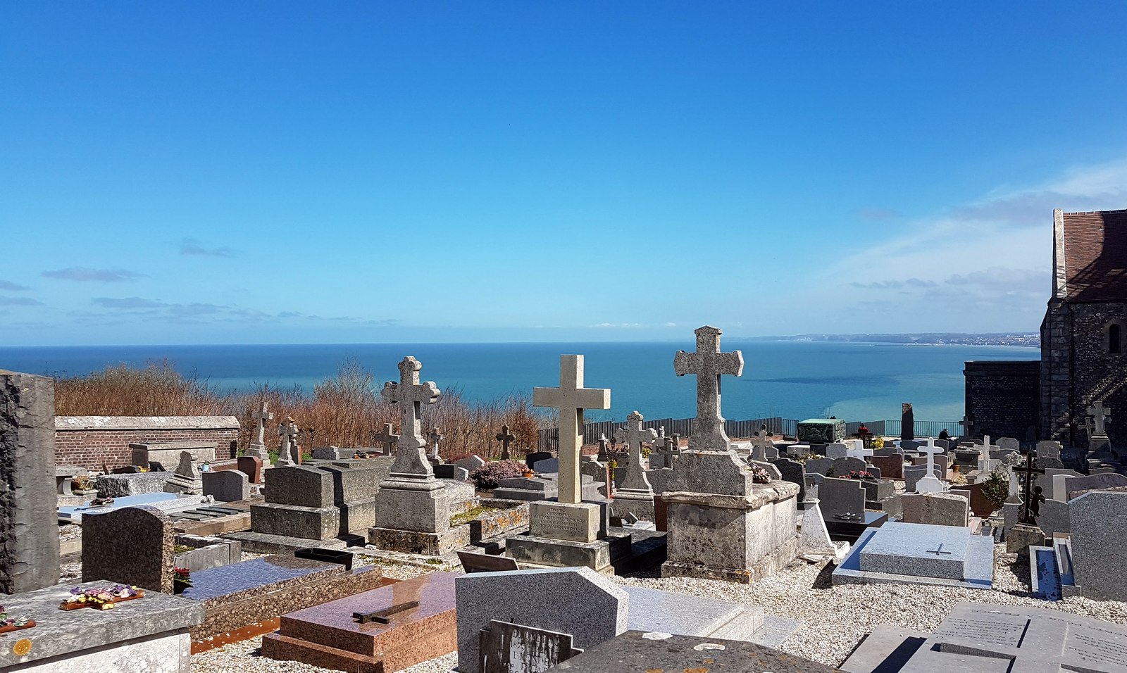 cimetière marin de Varengeville-sur-mer escapades amoureuses