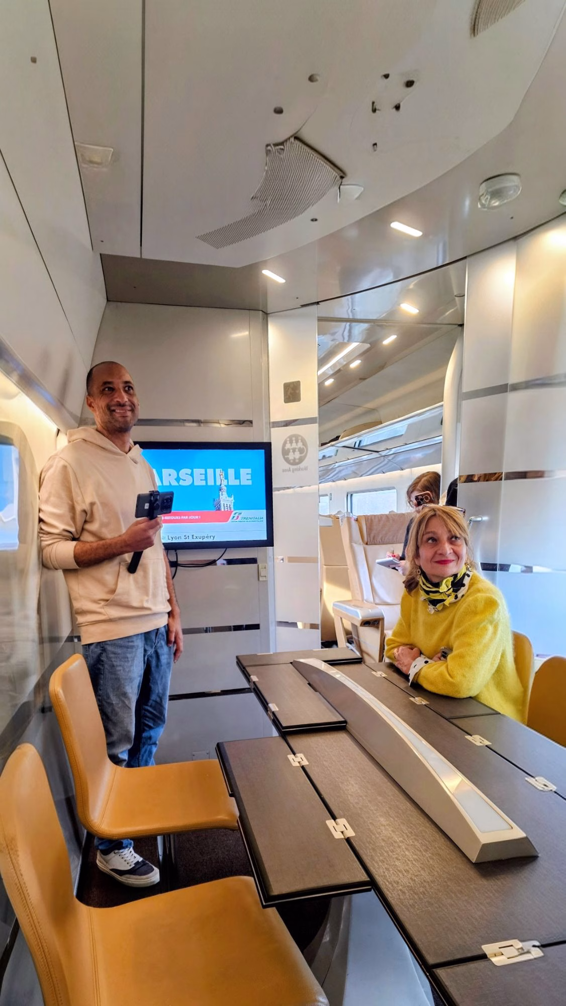 test-trenitalia-frecciarossa-paris-marseille classe executive