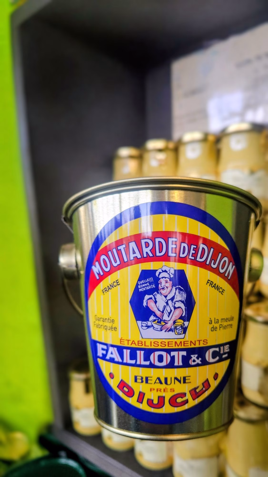 visite de la moutarderie Fallot durant un weekl-end à Beaune