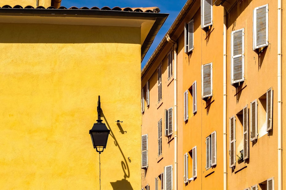 les batiments de aix-en-Provence France