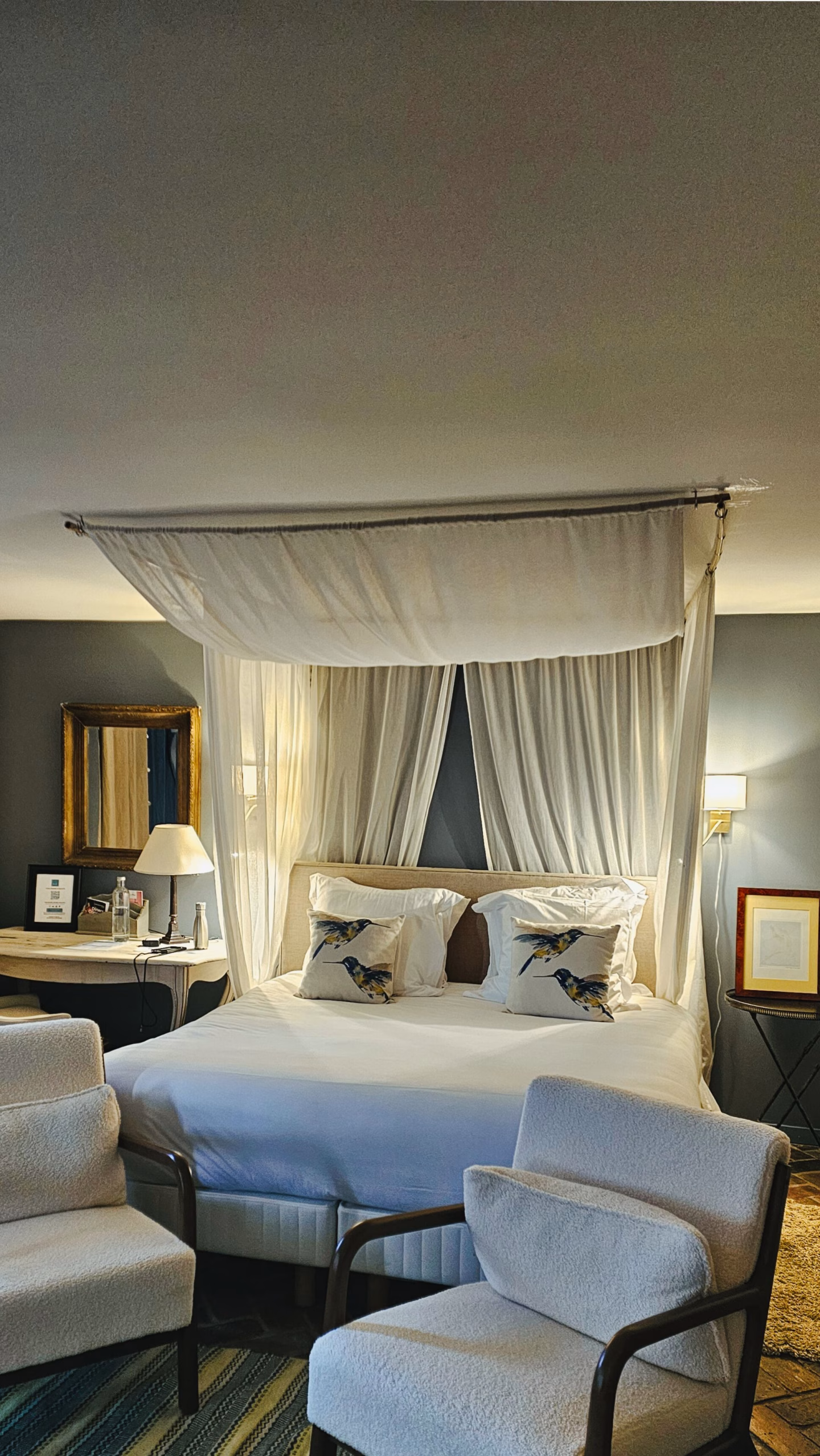 Week-end bien-être proche de Paris au Domaine de Bellevue en Seine-et-Marne la chambre marine